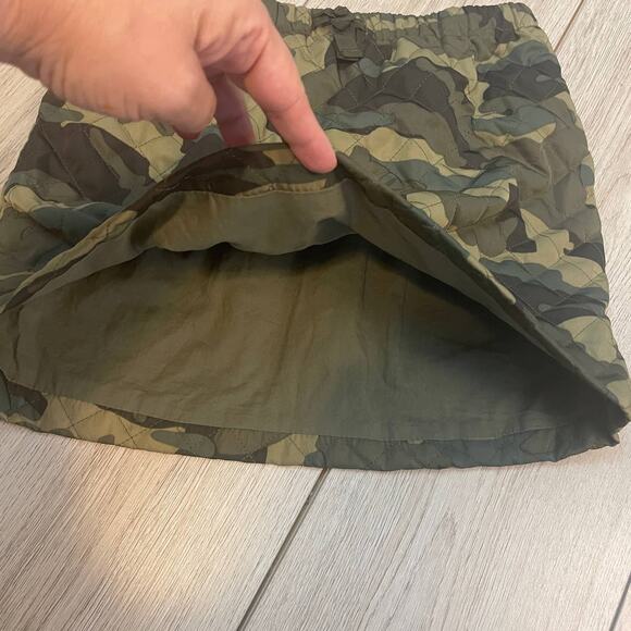 J Crew Crewcuts Camo Puffer Skirt Lined Sz. 12 Girls - Picture 3 of 5